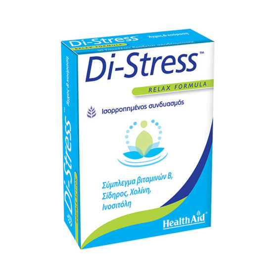 Health Aid Health Aid Di-Stress Relax 30tabs Μείωση Άγχους & Κούρασης